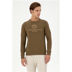 Erkek Haki Sweatshirt