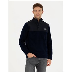 Lacivert Regular Fit Sweatshirt