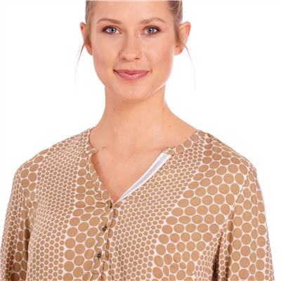 Damen Bluse mit krempelbaren Ärmeln