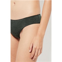 3 bragas brasileñas - Verde, burdeos y negro