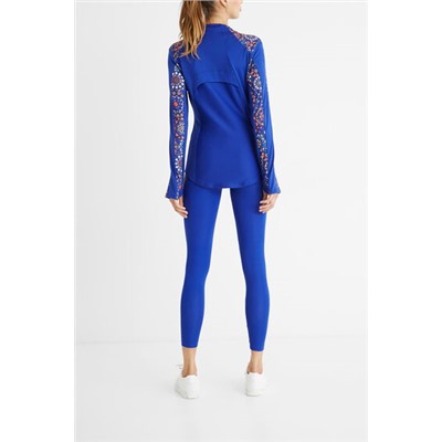 Chaqueta bloques estampados