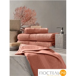 ESTIA МАРТОС коралл К-т полотенец 50х80-2/70х130-2, 100% хлопок, 500 г/м2