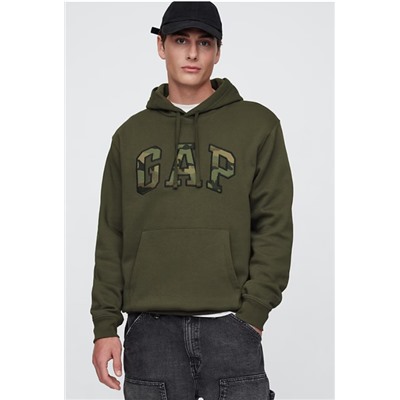 Relaxed Gap Logo Hoodie