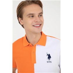 Erkek Turuncu Polo Yaka Tişört