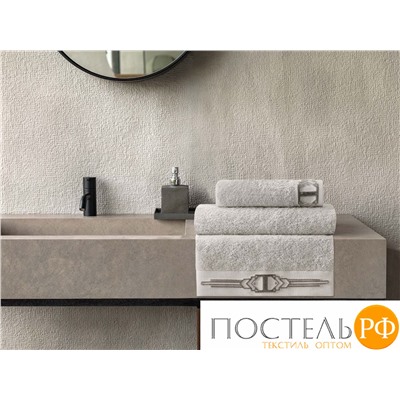 Togas АРТЛАЙН сер К-т полотенец 50х100/100х150, 50% хлопок/50% модал, 600 гр/м2