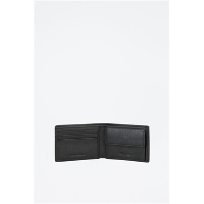 Cartera de piel Chief Negro