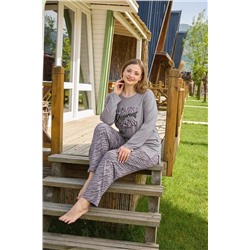 Aydoğan Kadın Büyük Beden Pijama Takımı KKFT3446