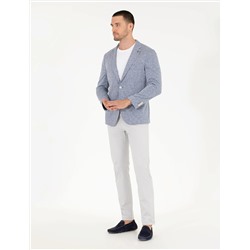 Açık Lacivert Ekstra Slim Fit Ceket