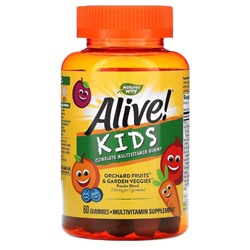 Мультивитамины для детей Natures Way Alive KIDS 60 loz