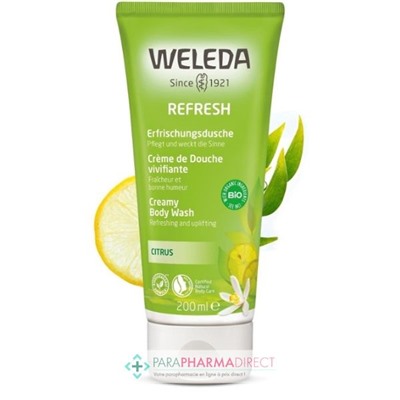 Weleda Citrus - Crème de Douche Vivifiante - BIO 200 ml