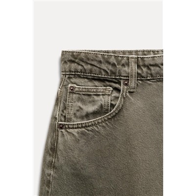 TRF MID-RISE BAGGY BALLOON JEANS