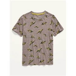 Vintage Crew-Neck T-Shirt for Boys