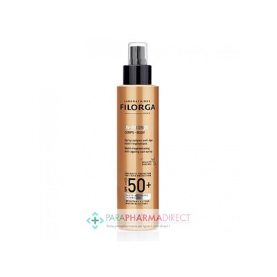 Filorga UV-Bronze Body Corps Spray Solaire Anti-Age SPF50+ Très Haute Protection 150ml