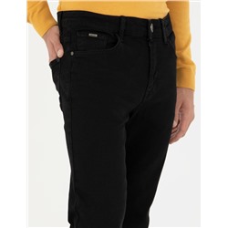 Siyah Slim Fit Jean Pantolon