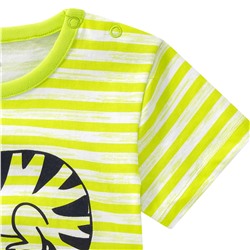 Baby T-Shirt mit Chamäleon-Print