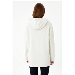 Kadın Taş Kapüşonlu Sweatshirt