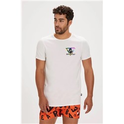 Bad Bear, Bıte Erkek T-shirt 24.01.07.020 Off-whıte