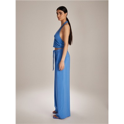 Hose mit hohem Modalanteil und weitem Bein