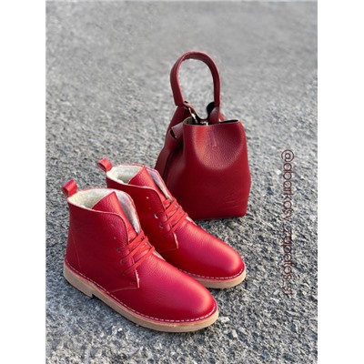 Ab.Zapatos 4619/2 granate+Pelle Doble (720) Burdeos