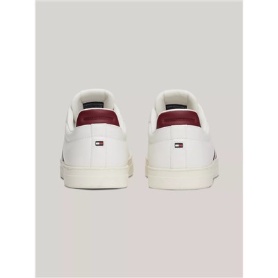 Signature Stripe Leather Court Sneaker