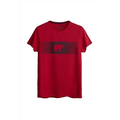Bad Bear, Erkek Kısa Kollu Baskılı T-shirt