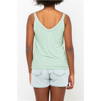 Camiseta de tirantes Verde pastel
