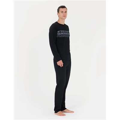Siyah Pijama Takımı