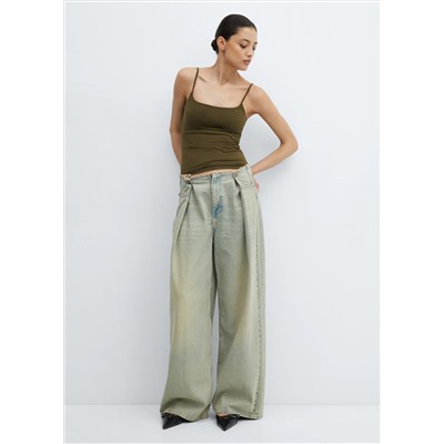 Top tirantes cuello escotado