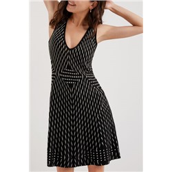 Vestido punto skater