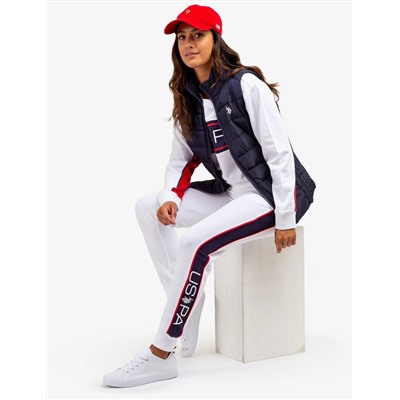 USPA HIGH WAISTED JOGGER WITH PIPING