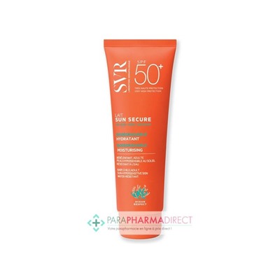 SVR Sun Secure SPF50+ Lait Solaire Biodégradable Hydratant 250 ml