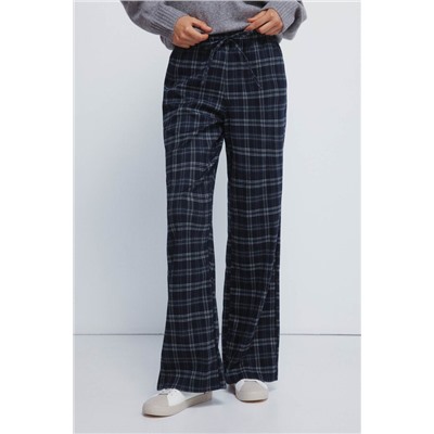 Pantalones jogger cuadros