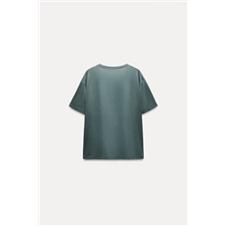 MINIMALIST MERCERISED THREAD T-SHIRT
