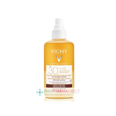 Vichy Capital Soleil SPF30 Eau de Protection Solaire Hâle Sublimé 200ml