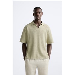 POLO JACQUARD GEOMÉTRICO