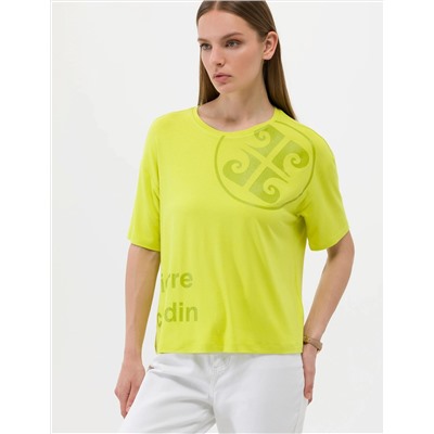 Yeşil Comfort Fit Tişört