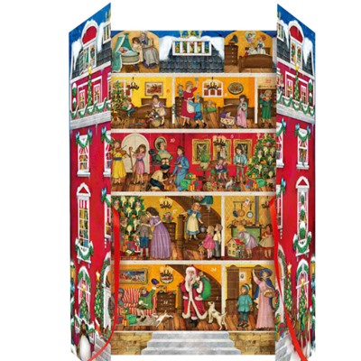 Windel Aufstell Adventskalender Stadthaus