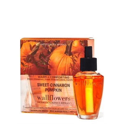 SWEET CINNAMON PUMPKIN Wallflowers Refills 2-Pack