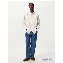 Camisa oxford oversize rayas