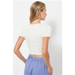 Top crop - Blanco