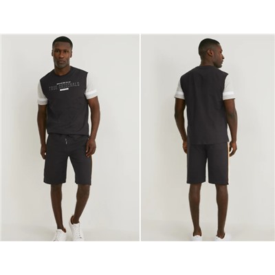 Set - T-Shirt und Sweatshorts - 2 teilig