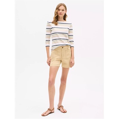 Stripe Boatneck T-Shirt