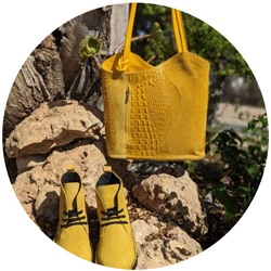 AB.Zapatos 1619/2 New · R · Amarillo+PELLE MOCHILA COCO Amarillo АКЦИЯ