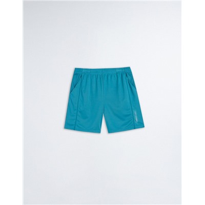 Reflective Print Sports Shorts, Men, Blue