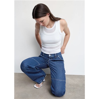 Jeans cargo carpenter