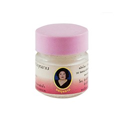 Мини тайский белый бальзам c лотосом 5 гр / Thai Herbal Massage Lotus (white) Hamar Osoth 5 g