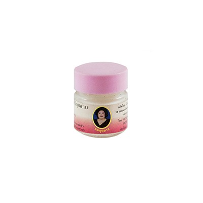 Мини тайский белый бальзам c лотосом 5 гр / Thai Herbal Massage Lotus (white) Hamar Osoth 5 g