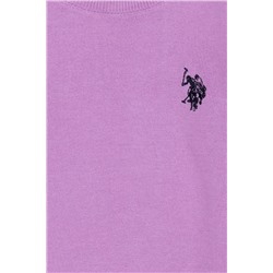 Kız Çocuk Lila Basic Kazak