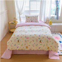 Комплект постельного белья на резинке Сатин Люкс KIDS 100% хлопок CDKR085