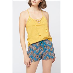 Top lencero Vaina Mostaza